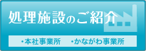 処理施設のご紹介　ウェステックいわき　ウェステックかながわ